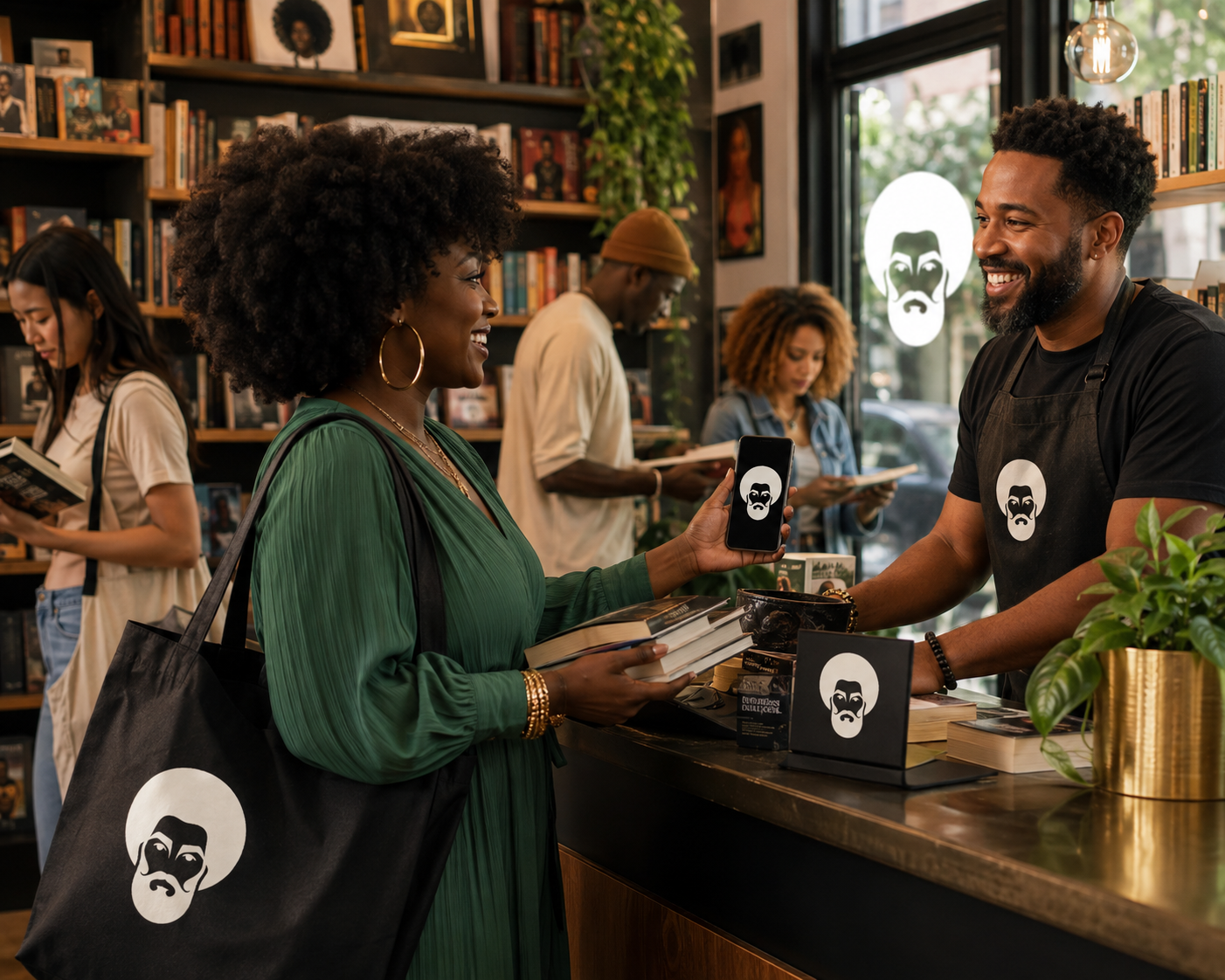 Shopping Black-owned using the Black Dollar app